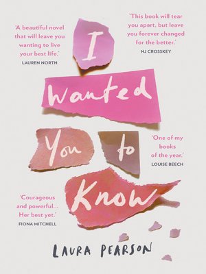 cover image of I Wanted You to Know